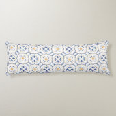 Floral Pattern 2 Lichaamskussen (Achterkant)