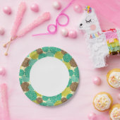 Floral Pattern 2 Papieren Bordje (Feest)