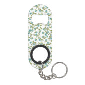 Floral Pattern 2 Sleutelhanger Flessenopener (Achterkant)