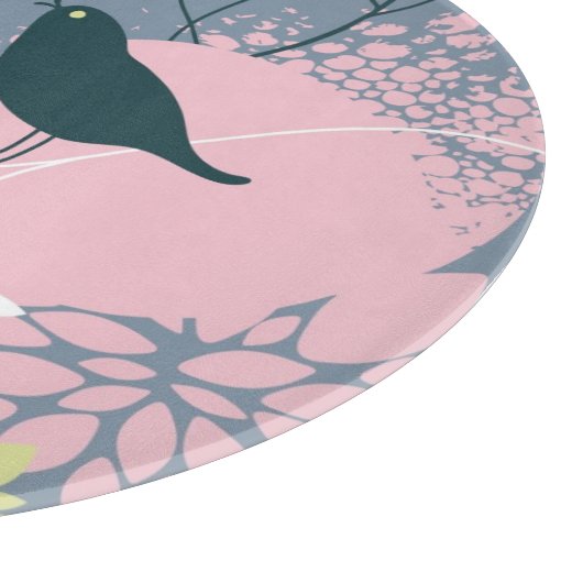 Floral Pattern 2 Snijplank (Hoek)