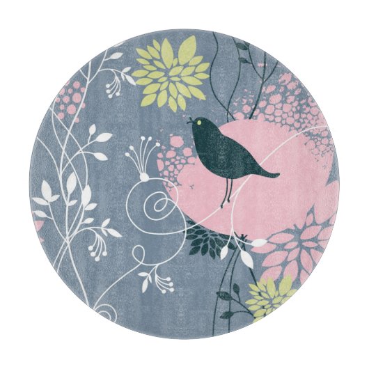 Floral Pattern 2 Snijplank (Voorkant)