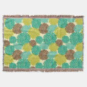 Floral Pattern 3 Deken (Voorkant)