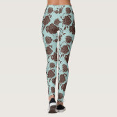 Floral Pattern 3 Leggings (Achterkant)