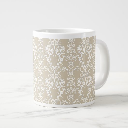 Floral Pattern 4 Grote Koffiekop (Voorkant rechts)