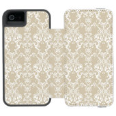 Floral Pattern 4 Incipio iPhone Portemonnee Hoesje (Agenda Open)