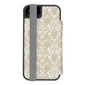 Floral Pattern 4 Incipio iPhone Portemonnee Hoesje (Agenda Achterkant)