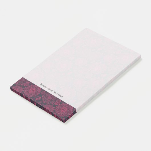 Floral Pattern 4 Post-it® Notes (Schuin)