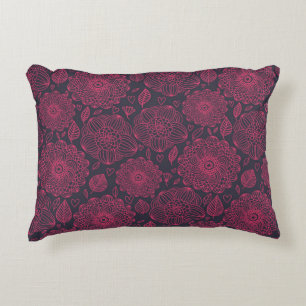 Floral Pattern 5 Accent Kussen