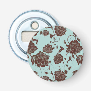 Floral Pattern 5 Button Flesopener