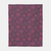 Floral Pattern 5 Fleece Deken (Voorkant)