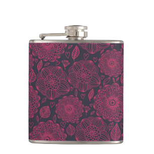 Floral Pattern 5 Heupfles
