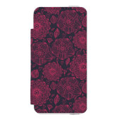 Floral Pattern 5 Incipio iPhone Portemonnee Hoesje (Voorkant Agenda)