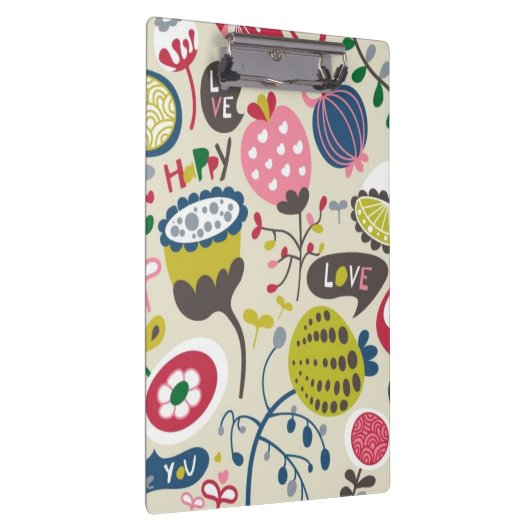 Floral Pattern 5 Klembord (Rechts)