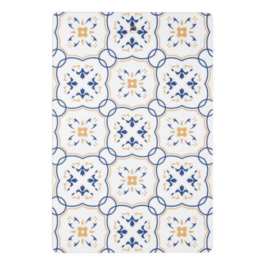 Floral Pattern 5 Mini Klembord (Achterkant)