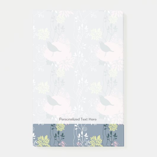 Floral Pattern 5 Post-it® Notes (Voorkant)
