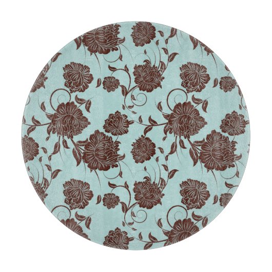 Floral Pattern 5 Snijplank (Voorkant)