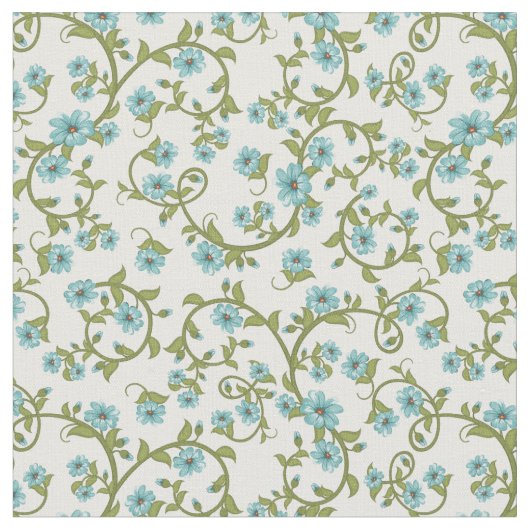 Floral Pattern 5 Stof (Close Up)