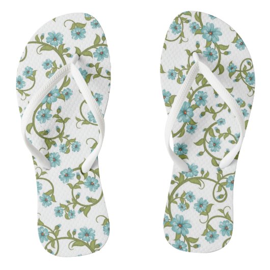 Floral Pattern 5 Teenslippers (Voetbed)