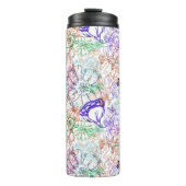 Floral Pattern 5 Thermosbeker (Voorkant)