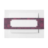 Floral Pattern 5 Uitnodigingen Wikkel (Voorkant Voorbeeld)