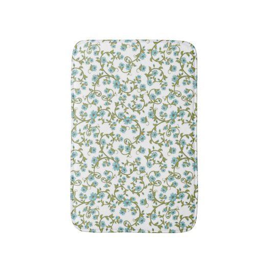 Floral Pattern 6 Badmat (Voorkant Verticaal)