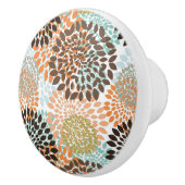 Floral Pattern 6 Keramische Knop (Rechts)