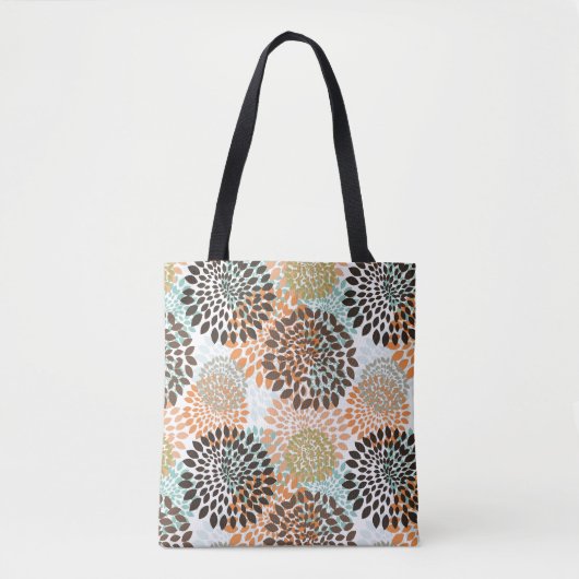 Floral Pattern 6 Tote Bag (Voorkant)