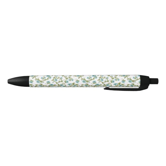 Floral Pattern 6 Zwarte Inkt Pen (Bodem)