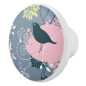 Floral Pattern 7 Keramische Knop (Rechts)