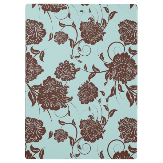 Floral Pattern 7 Klembord (Achterkant)