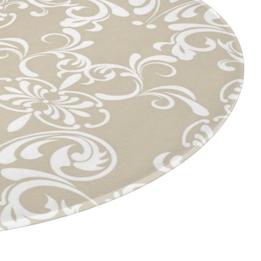 Floral Pattern 7 Snijplank (Hoek)