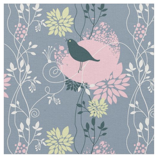 Floral Pattern 7 Stof (Close Up)