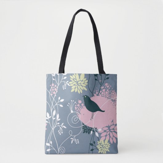 Floral Pattern 7 Tote Bag (Voorkant)