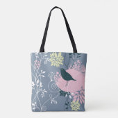 Floral Pattern 7 Tote Bag (Achterkant)