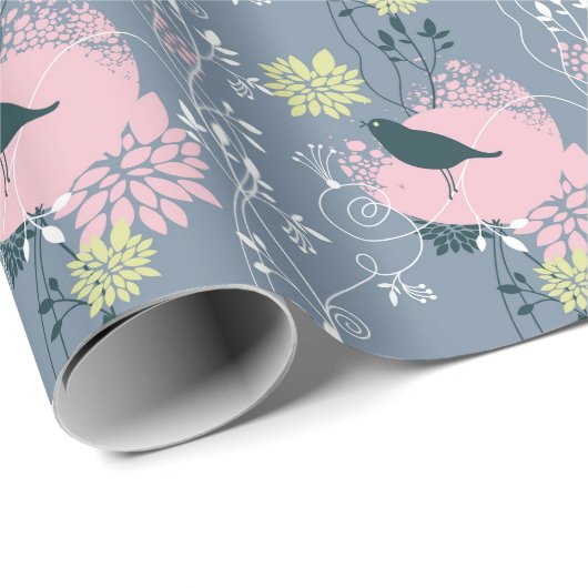 Floral Pattern 8 Cadeaupapier (Rol Hoek)