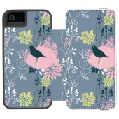 Floral Pattern 8 Incipio iPhone Portemonnee Hoesje (Agenda Open)