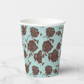 Floral Pattern 8 Papieren Bekers (Rechts)