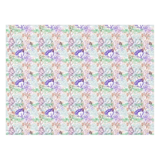 Floral Pattern 8 Tafelkleed (Voorkant (Horizontaal))