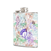 Floral Pattern 9 Heupfles (Links)