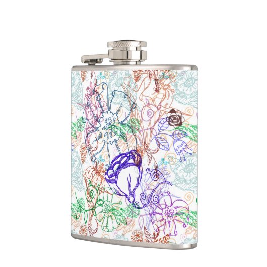 Floral Pattern 9 Heupfles (Links)