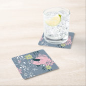 Floral Pattern 9 Kartonnen Onderzetters (Insitu)