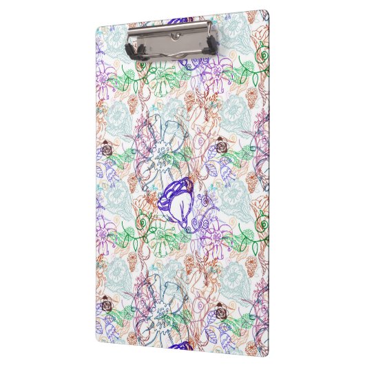 Floral Pattern 9 Klembord (Links)