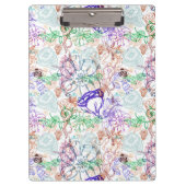 Floral Pattern 9 Klembord (Voorkant)