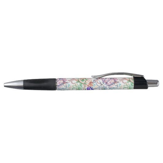 Floral Pattern 9 Pen (Bovenkant)