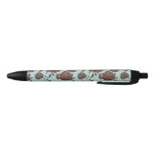 Floral Pattern 9 Zwarte Inkt Pen (Bodem)
