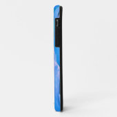 Floral Pattern Abstracte Franse blauwe tulpen Case-Mate iPhone Case (Achterkant/links)