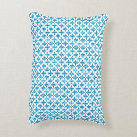 Floral Pattern Accent Kussen (Achterkant (Verticaal))