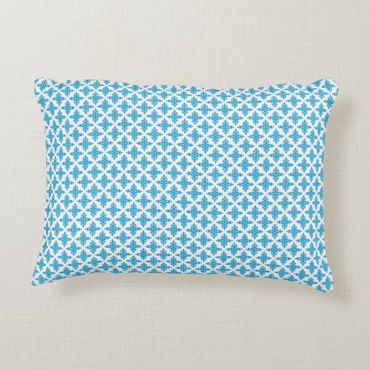 Floral Pattern Accent Kussen (Achterkant)