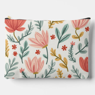 Floral Pattern Accessoirezak Etui