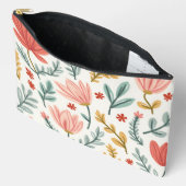 Floral Pattern Accessoirezak Etui (Open)